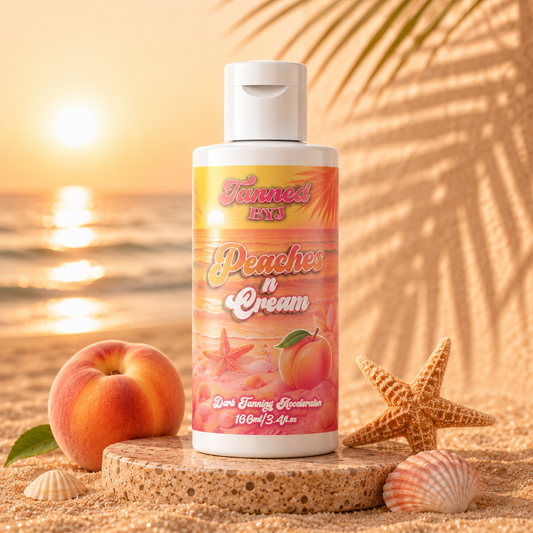 Peach accelerator cream