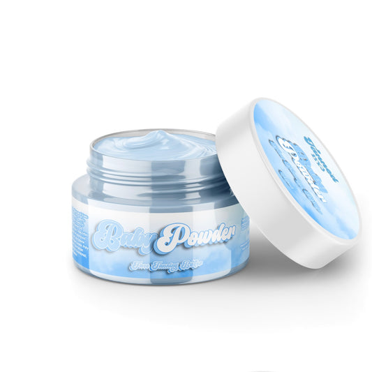 Baby powder face butter